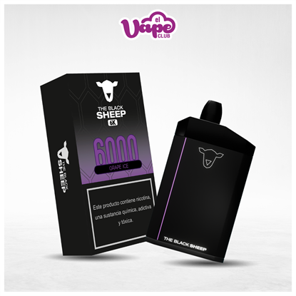 Imagen de GRAPE ICE (6000 puff)