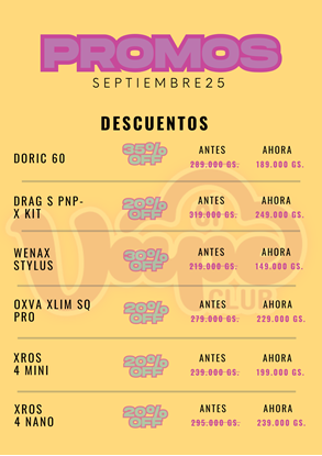 Imagen de PROMOCIONES SEPTIEMBRE 2025 🛍️